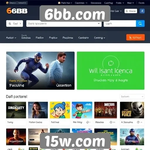 Análise das funcionalidades do site 6bb.com