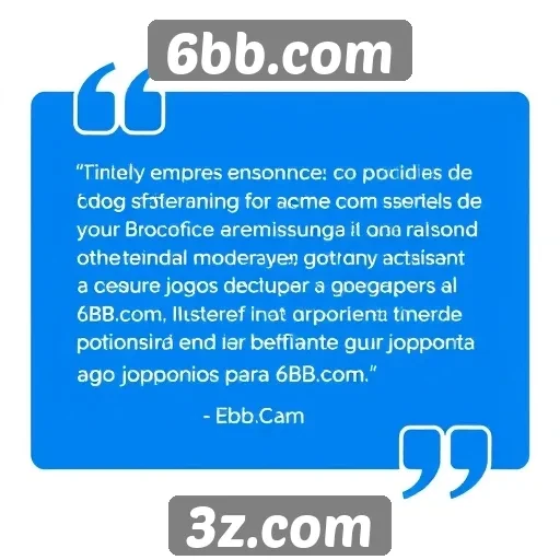 Depoimentos de usuários sobre 6bb.com